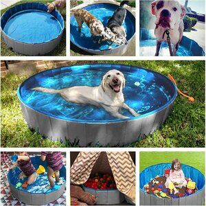 Foldable Dog Pet Bath Pool